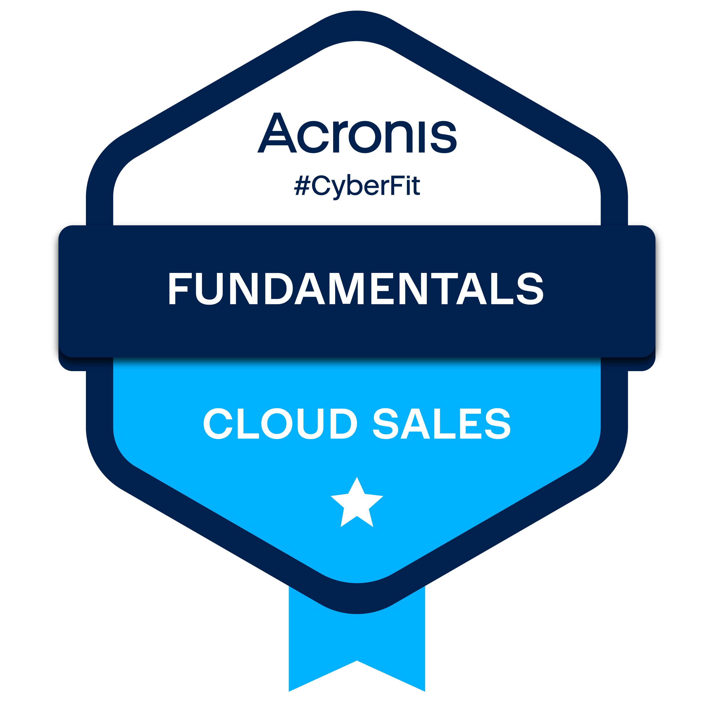 Acronis #CyberFit Cloud Sales Fundamentals Certified